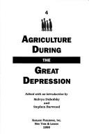 Cover of: Agriculture during the Great Depression