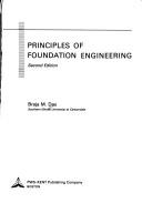 Cover of: Principles of foundation engineering