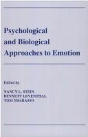 Cover of: Psychological and biological approaches to emotion