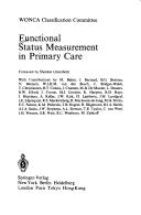 Cover of: Functional status measurement in primary care