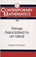 Cover of: Primes associated to an ideal
