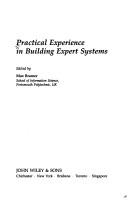 Cover of: Practical experience in building expert systems