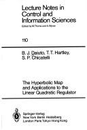 Cover of: The hyperbolic map and applications to the linear quadratic regulator