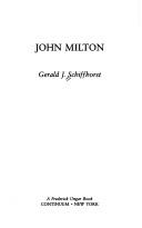 Cover of: John Milton