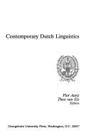 Cover of: Contemporary Dutch linguistics