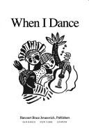 Cover of: When I dance: poems