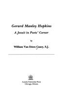 Cover of: Gerard Manley Hopkins | William Van Etten Casey
