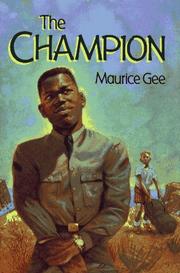 Cover of: The champion by Maurice Gee