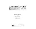 Cover of: Architecture