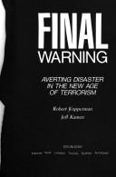 Cover of: Final warning by Robert H. Kupperman