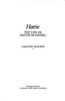 Cover of: Hattie