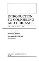 Cover of: Introduction to counseling and guidance by Robert L. Gibson, Marianne Mitchell, Robert L. Gibson