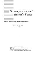 Germanys past and Europes future
