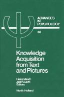 Cover of: Knowledge acquisition from text and pictures by edited by Heinz Mandl, Joel R. Levin.
