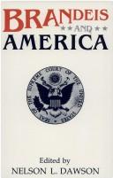 Cover of: Brandeis and America