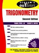 Cover of: Schaum's outline of theory and problems of trigonometry: with calculator based solutions