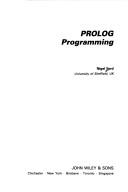 Cover of: PROLOG programming