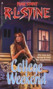 Cover of: College Weekend (Fear Street, Book 32) by Ann M. Martin