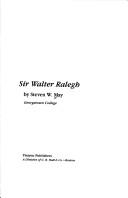 Cover of: Sir Walter Ralegh