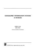 Cover of: Geographic information systems: an introduction