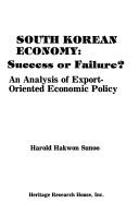 Cover of: South Korean economy by Harold Hakwon Sunoo