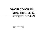 Cover of: Watercolor in architectural design