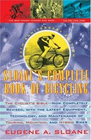 Cover of: Sloane's complete book of bicycling