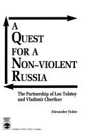 A quest for a non-violent Russia by Alexander Fodor