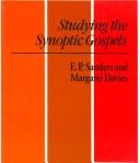 Studying the synoptic Gospels by E. P. Sanders