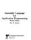 Cover of: Assembler language for application programming