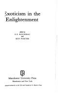 Cover of: Exoticism in the enlightenment