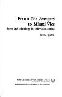 From the Avengers to Miami Vice by Buxton, David