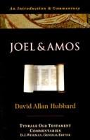 Joel and Amos by David Allan Hubbard