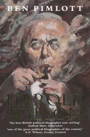 Cover of: Harold Wilson by Ben Pimlott