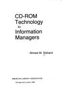 Cover of: CD-ROM technology for information managers