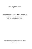 Conflicting readings by Paul B. Armstrong