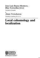 Cover of: Local cohomology and localization