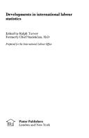Developments in International Labour Statistics by Ralph Turvey