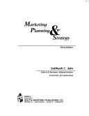 Marketing planning & strategy by Jain, Subhash C.