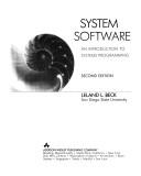 Cover of: System software by Leland L. Beck