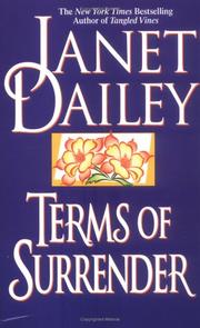 Cover of: Terms Of Surrender by Janet Dailey