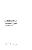 Cover of: Anita Brookner by Lynn Veach Sadler