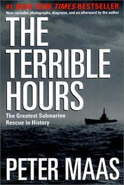 Cover of: The Terrible Hours by Peter Maas, Peter Mass