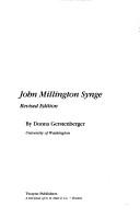 Cover of: John Millington Synge by Donna Lorine Gerstenberger