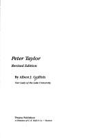 Cover of: Peter Taylor by Albert J. Griffith