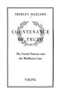 Cover of: Countenance of truth by Shirley Hazzard