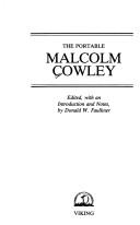 Cover of: Thep ortable Malcolm Cowley