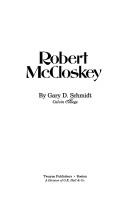 Cover of: Robert McCloskey by Gary D. Schmidt