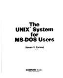 Cover of: The UNIX system for MS-DOS users