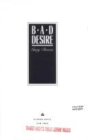 Cover of: Bad desire